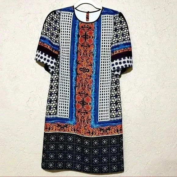 Clover Canyon Printed Shift Dress - Picture 2 of 8